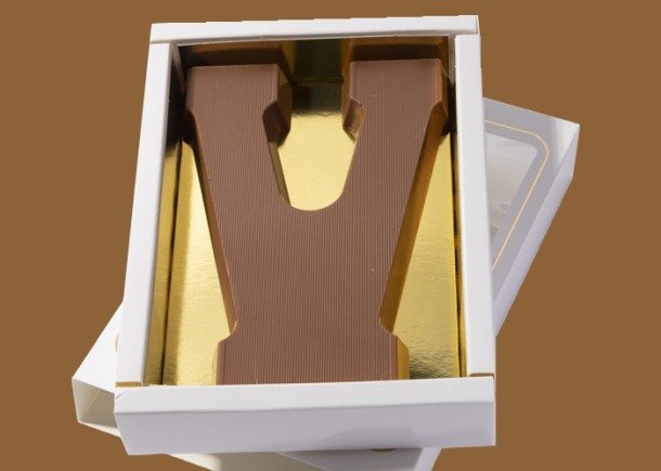 Tosca Chocoladeletter V melk 135 gram