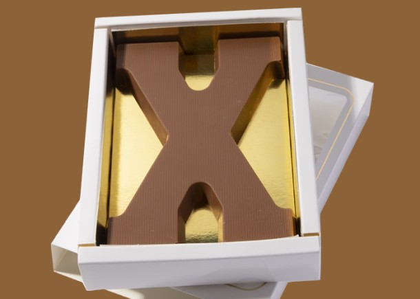 Tosca Chocoladeletter X melk 135 gram