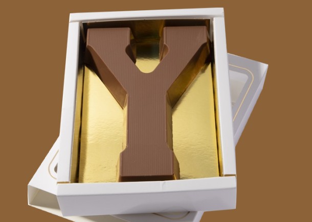 Tosca Chocoladeletter Y melk 135 gram