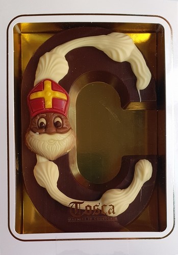 Tosca Luxe Chocoladeletter C Puur