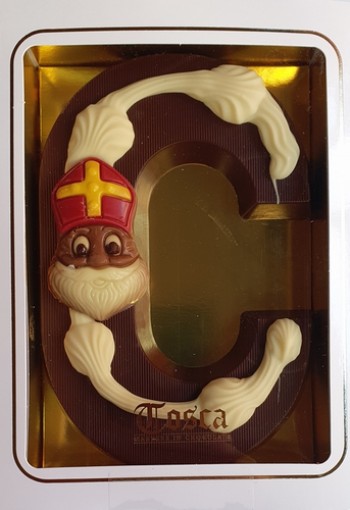 Tosca Luxe Chocoladeletter C Puur