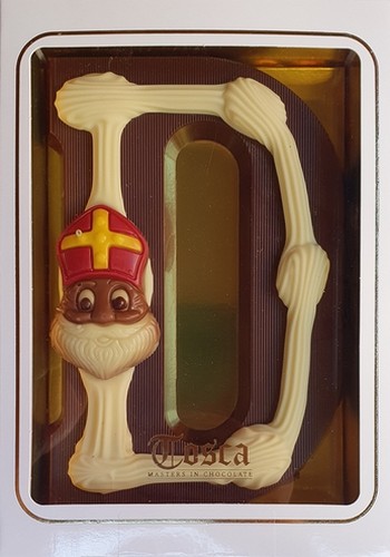 Tosca Luxe Chocoladeletter D Puur