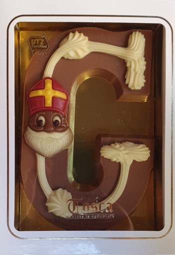 Tosca Luxe Chocoladeletter G Melk