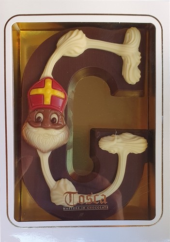 Tosca Luxe Chocoladeletter G Puur