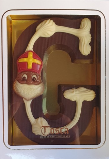 Tosca Luxe Chocoladeletter G Puur