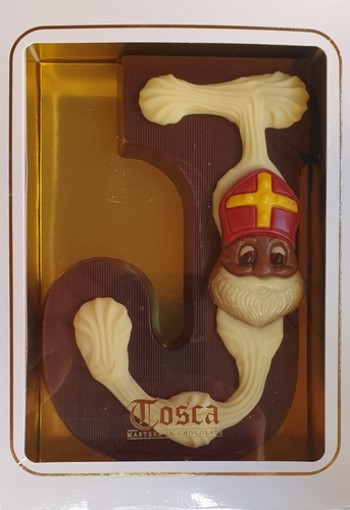 Tosca Luxe Chocoladeletter J Puur