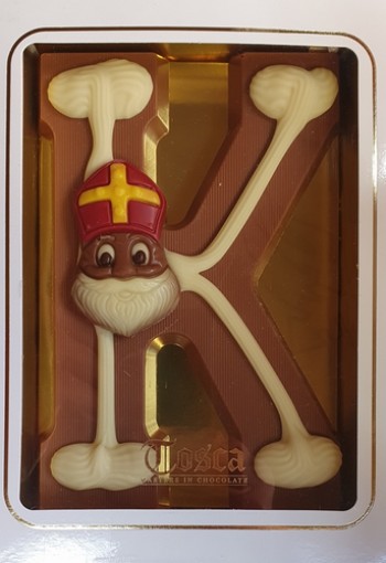 Tosca Luxe Chocoladeletter K Melk