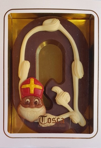 Tosca Luxe Chocoladeletter Q Puur