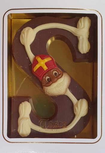 Tosca Luxe Chocoladeletter S Puur