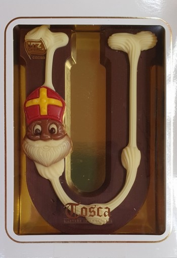 Tosca Luxe Chocoladeletter U Puur