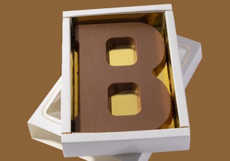 Tosca Chocoladeletter B melk 135 gram