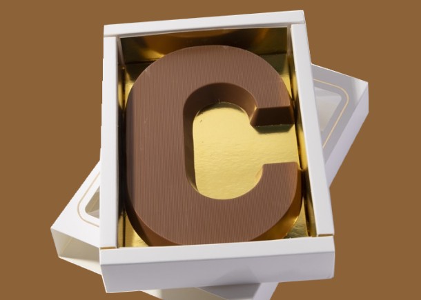 Tosca Chocoladeletter C melk 135 gram
