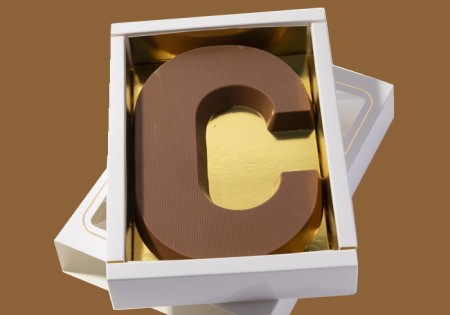 Tosca Chocoladeletter C melk 135 gram