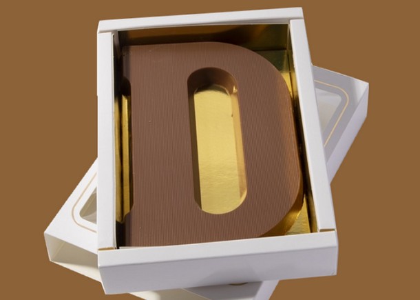 Tosca Chocoladeletter D melk 135 gram