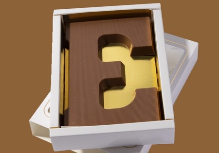 Tosca Chocoladeletter E melk 135 gram