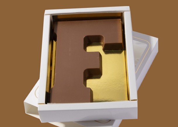 Tosca Chocoladeletter F melk 135 gram