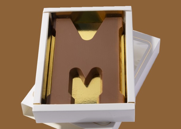 Tosca Chocoladeletter M melk 135 gram