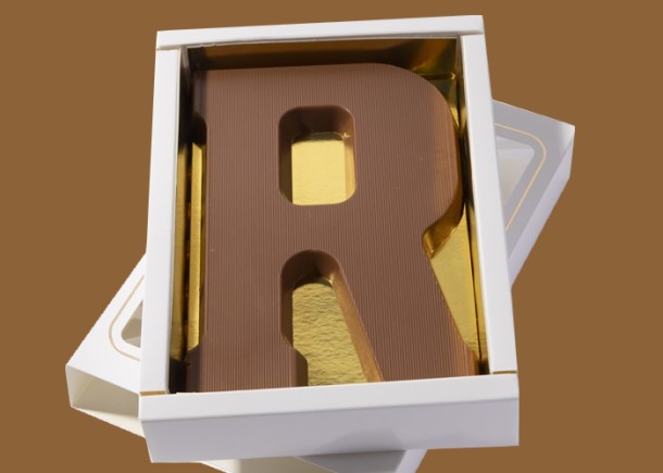 Tosca Chocoladeletter R melk 135 gram