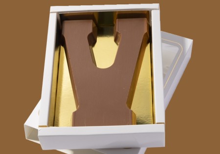 Tosca Chocoladeletter V melk 135 gram