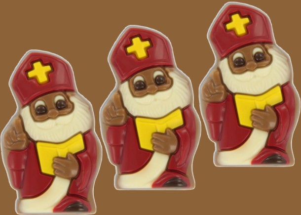 Sintchocolade Sinterklaas melk Bakje 7 stuks