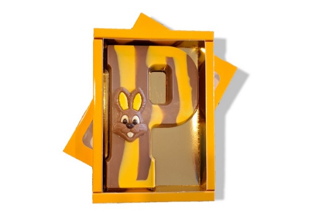 Tosca Luxe Paas Chocoladeletter P  215gr.